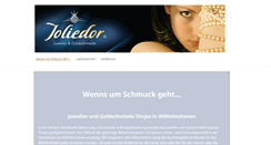 Desktop Screenshot of joliedor.de